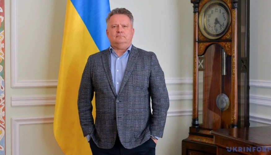 Сергій Кислиця під час інтерв'ю щодо угод Drone Deals та перехоплювачів PAC-3 для ЗРК Patriot