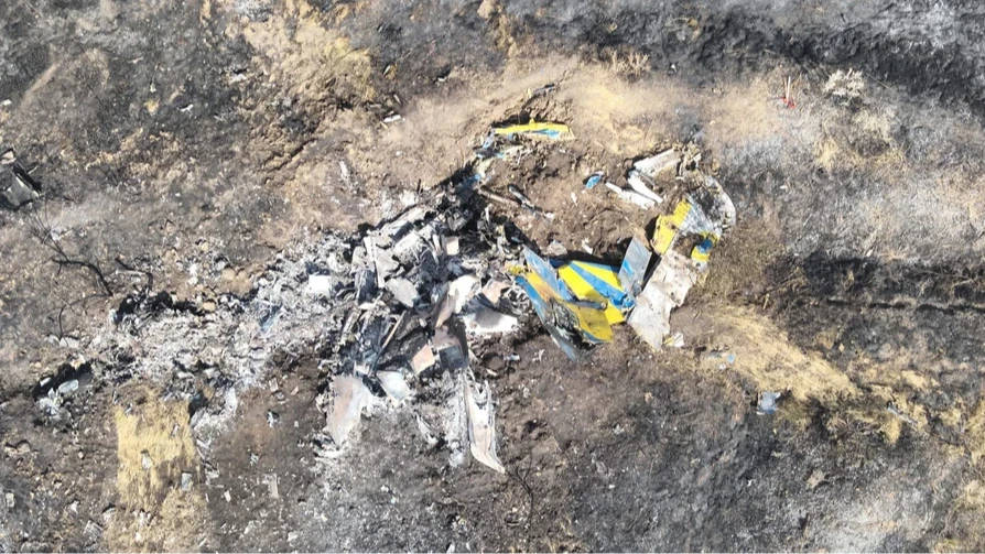 Винищувач МіГ-29 Повітряних сил ЗСУ на Одещині