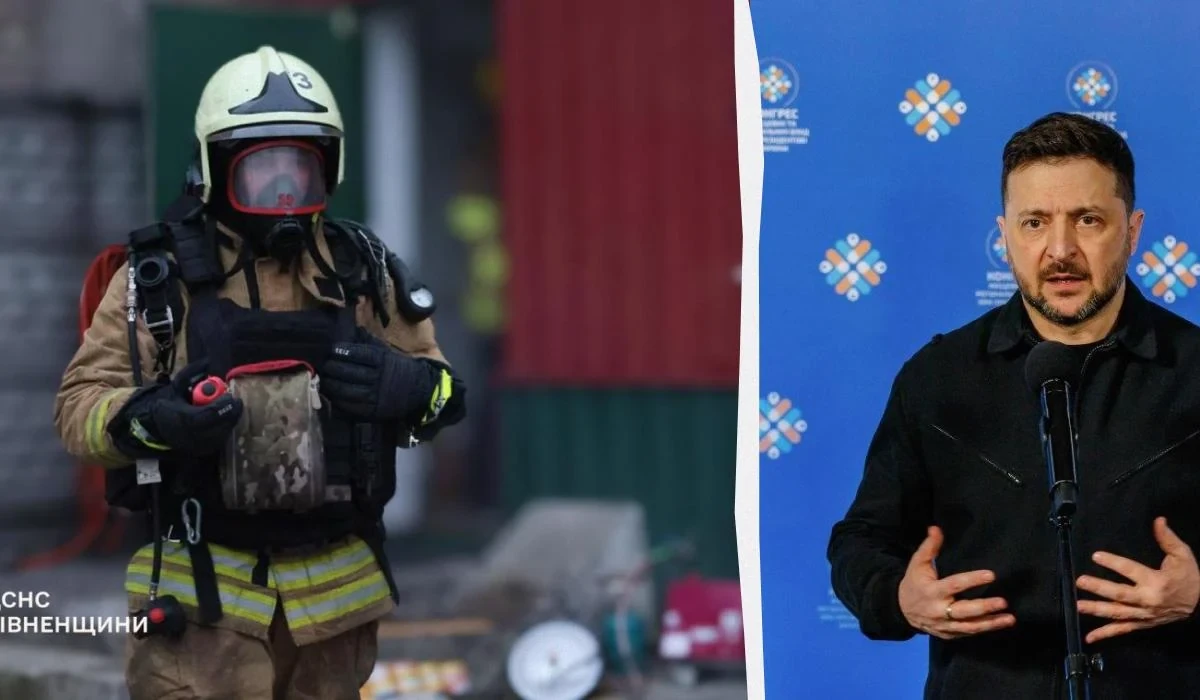 Наслідки обстрілу енергетичної інфраструктури в Рівненській області (фото ДСНС)